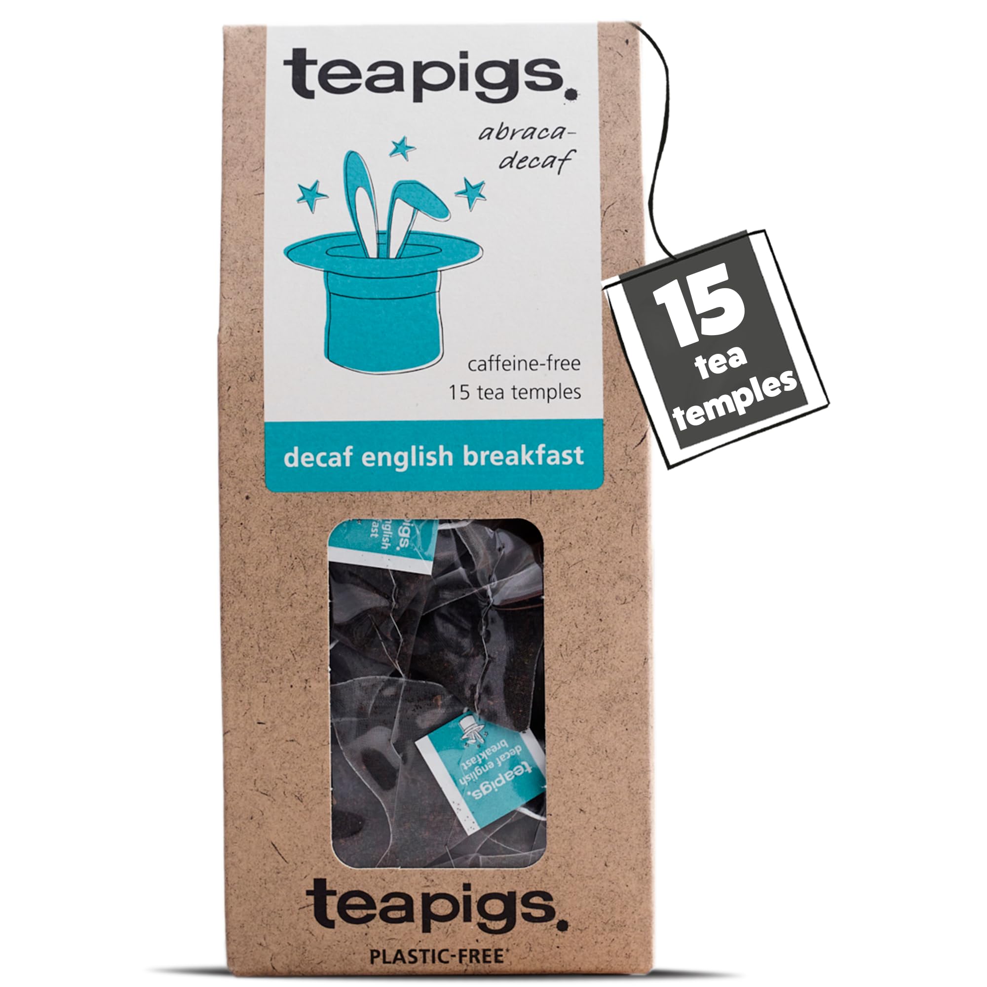 Teapigs Decaf English Breakfast 15 Capsules x 6 Pack
