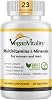Vegan Vitality Multivitamínicos y Minerales para Mujeres y Hombres con Alta Concentración de Vitamina B12, D3 y K2. 180 Tabletas Multivitamínicas Veganas - Suministro de 6 Meses. Vitaminas para Veganos. Multivitamínico para Mujeres 1