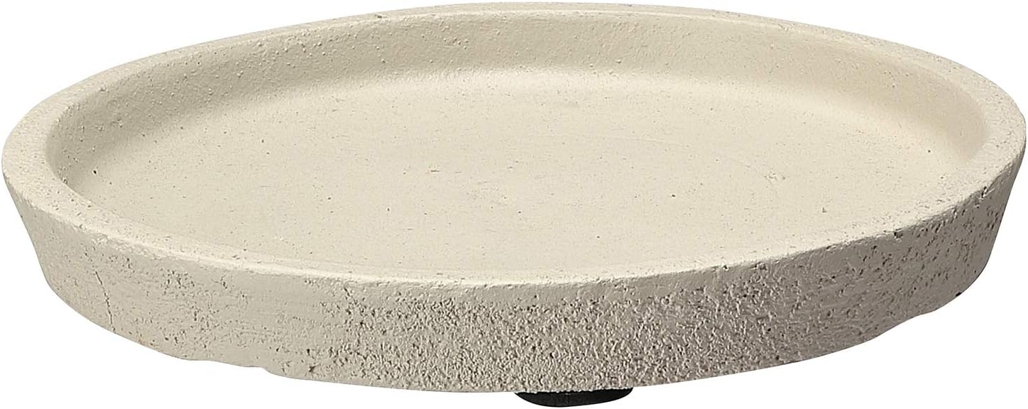 グリーンポット Green Pot Pot Kite Saucer EB-KS2102IV 8.3 inches (21 cm), Ivory