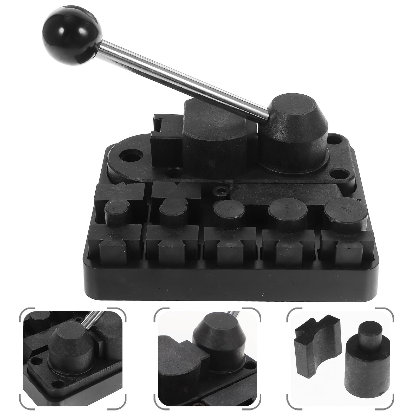 ifundom Schmuck Ringbiegewerkzeug Handlich aus Rostfreiem Stahl für Schmuckherstellung und Reparatur Multifunktionale Ringbiegemaschine für Metallbögen und Bastelringe