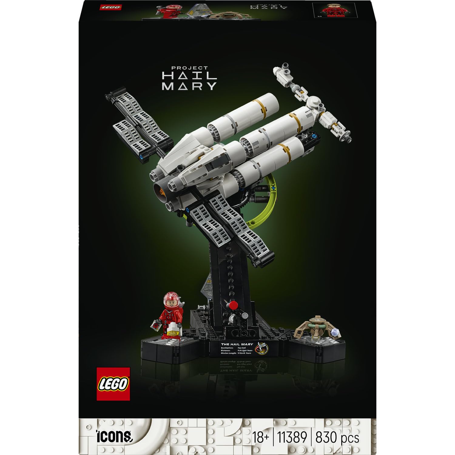 LEGO Icons Der Astronaut 11389