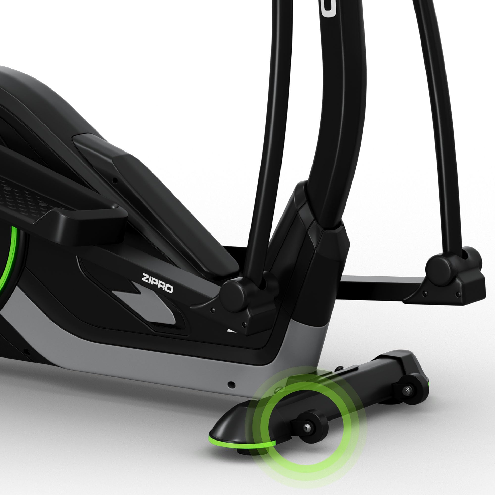 Zipro Orbitrek Wave, trenażer eliptyczny do 120 kg, orbitrek do domu, przyrząd treningowy cardio, maszyna do ćwiczeń, trenażer domowy, 32 poziomy oporu, Bluetooth, uchwyt na iPada
