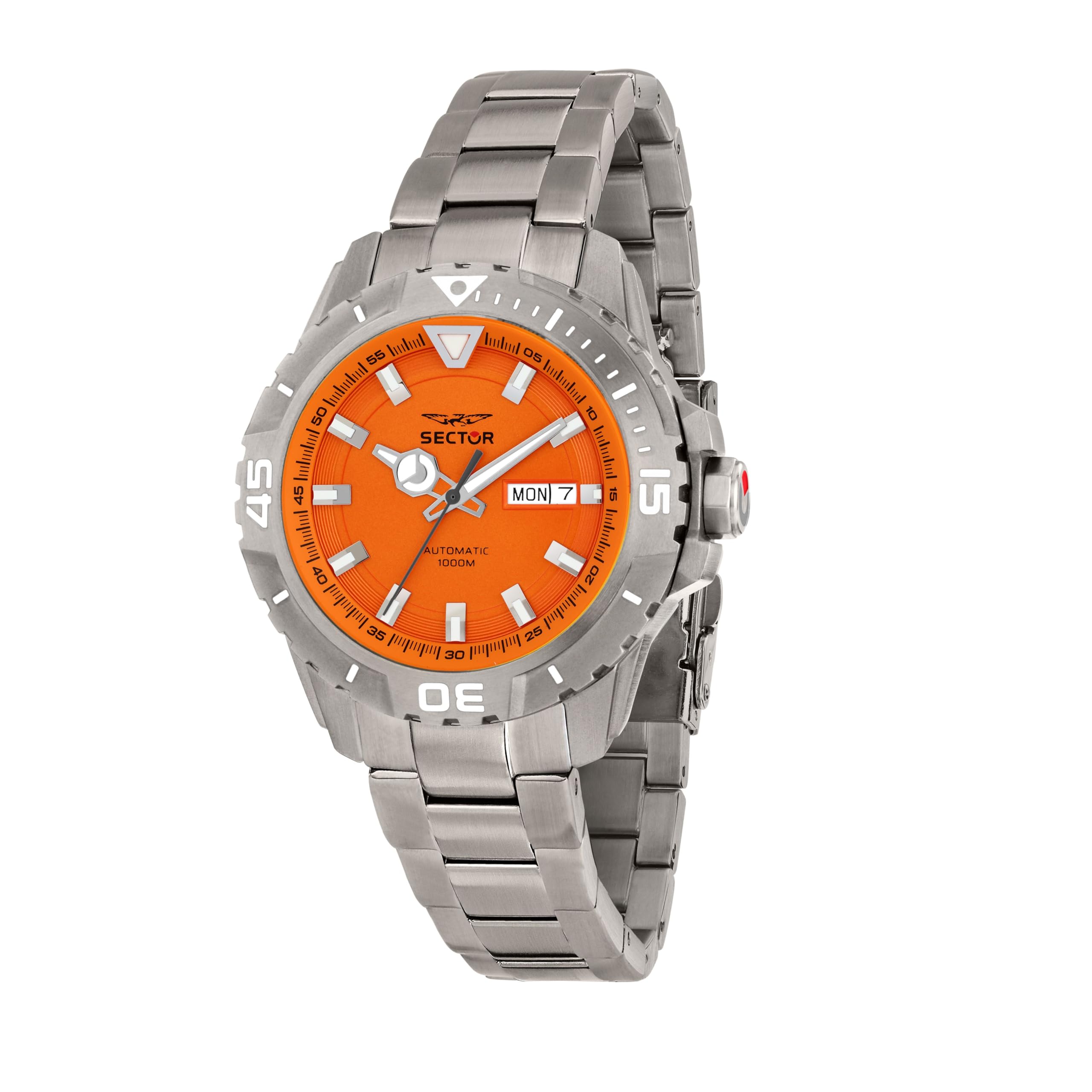 Sector No Limits Orologio Uomo in Titanio, Automatico, Analogico, 43 mm, Collezione LEGEND, Idee Regalo Uomo - R3223135005