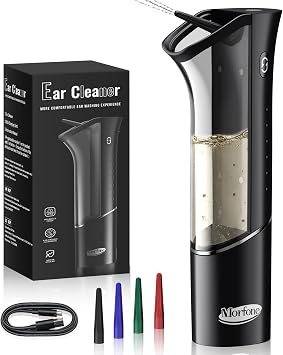 Upgraded Ear Wax Removal Kit, Electric Ear Cleaner with Magnetic Waste Tank