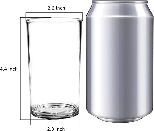 Miniatura 2 de Youngever Paquete de 9 vasos de plástico de 9 onzas, vasos irrompibles, vasos de plástico reutilizables, vasos para beber, sin BPA, aptos para