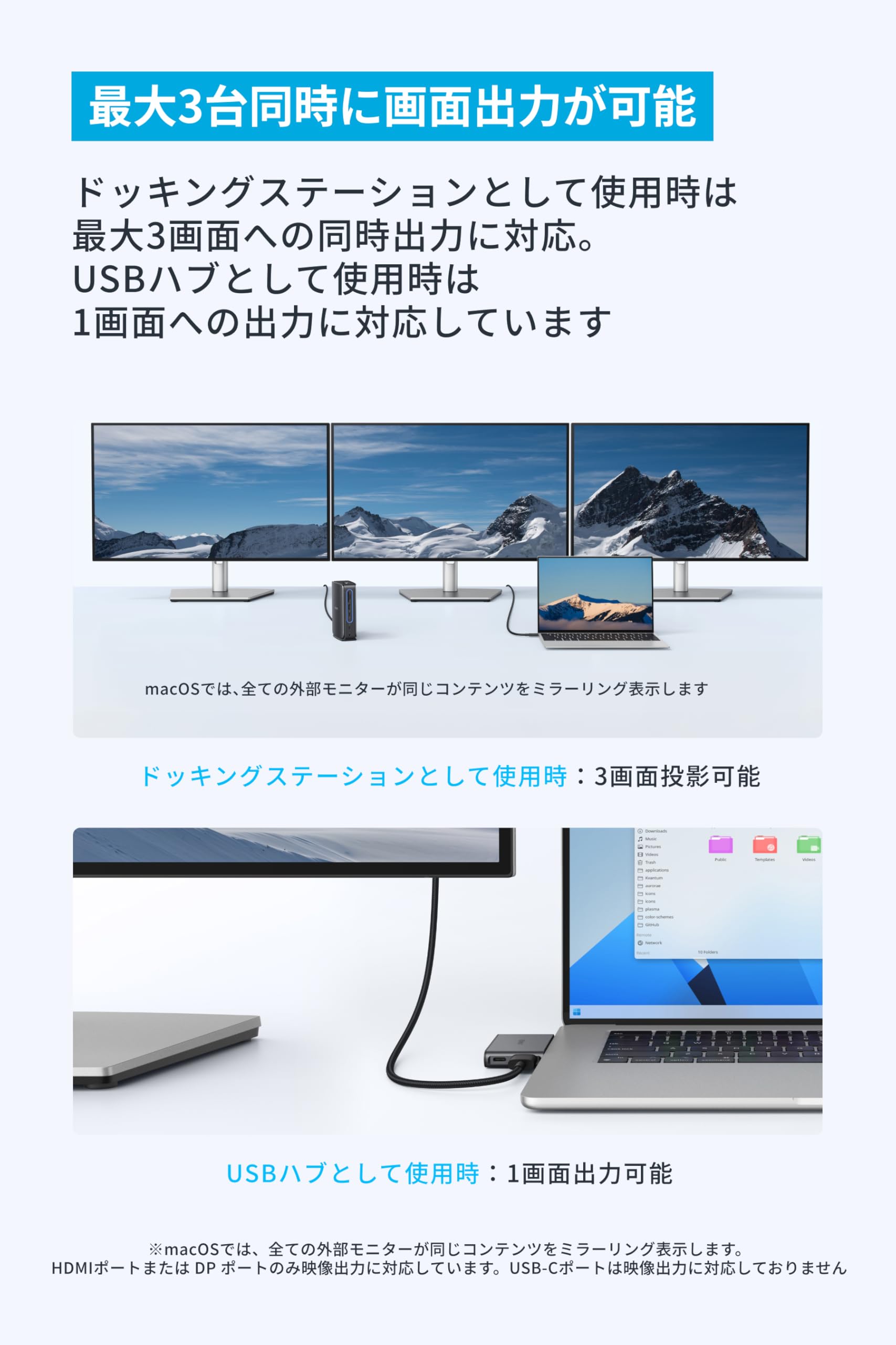 Amazon.co.jp: Anker Nano ドッキングステーション (13-in-1, 着脱式