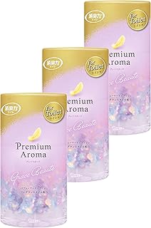消臭力 プレミアムアロマ [まとめ買い] トイレ用 置き型 グレイスボーテ 400mL×3個 トイレの消臭力 トイレ 置くだけ 消臭剤 消臭 芳香剤