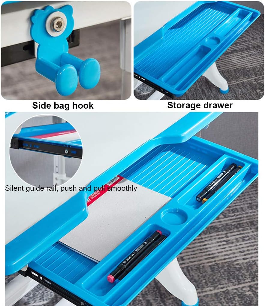 Bеѕt Cуbеr Dеаlѕ 🔥 Height Adjustable Study Desk and Chair Set - Ergonomics Wood Children Tiltable Study Table Kids Desk Studying & Learning Desk and Chair Set for 3-18 Boys & Girls 70% оƒƒ Dіѕсоunt Height Adjustable Study Desk and Chair Set - Ergonomics Wood Children Tiltable Study Table Kids Desk Studying & Learning Desk and Chair Set for 3-18 Boys & Girls