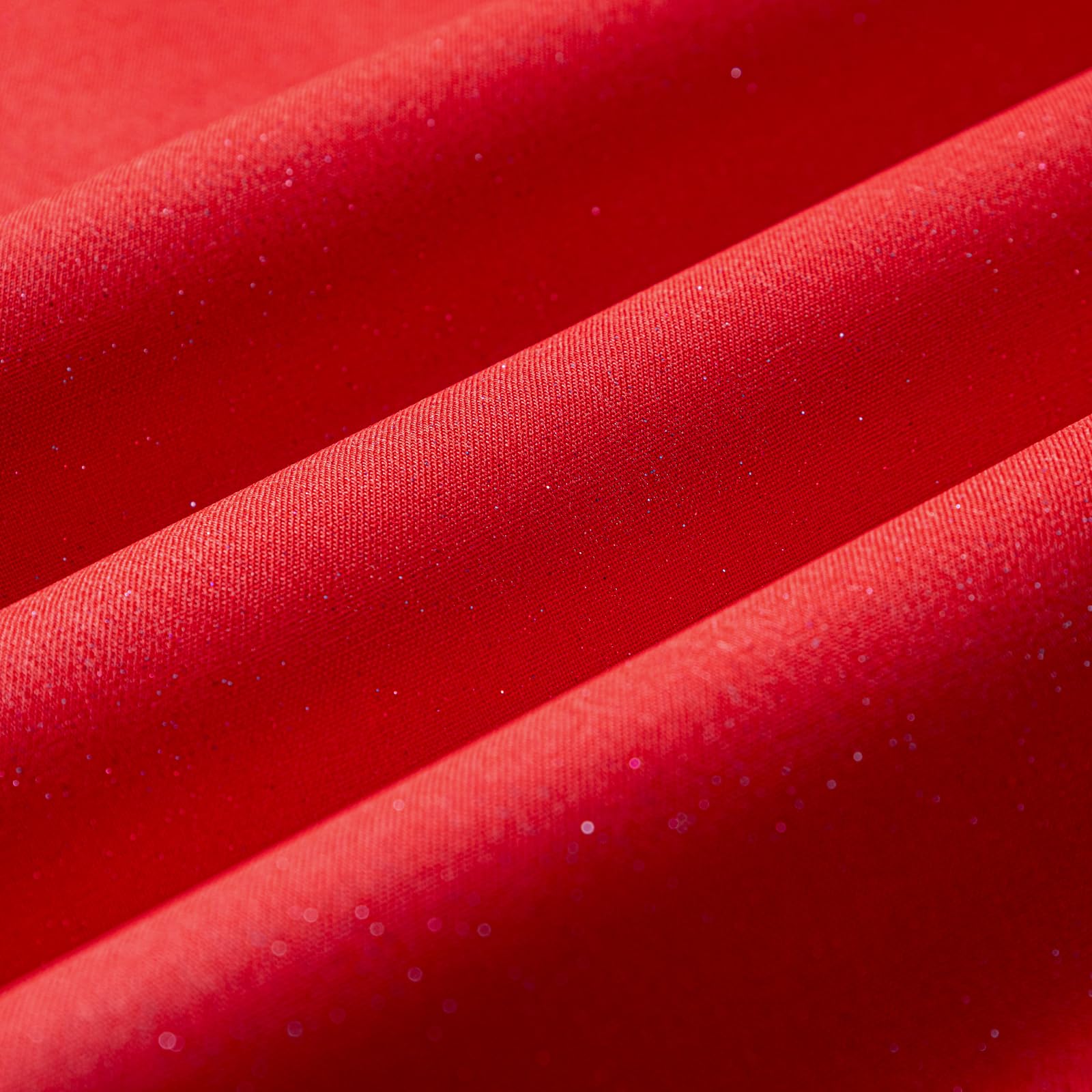 Wooqu Book Cloth, Fabric Surface and Paper Backed, Easy to Use, Strong, 17x29โ, for Book Binding, Glitter Red โ image 1