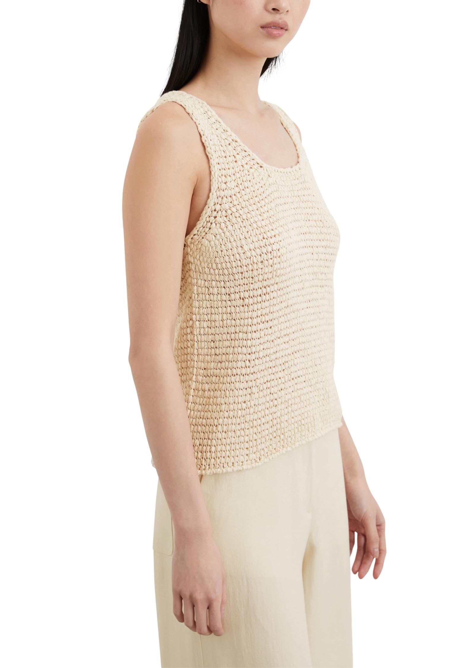 Marc OߴPolo Top de Punto de algodón orgánico Mujer Regular fit
