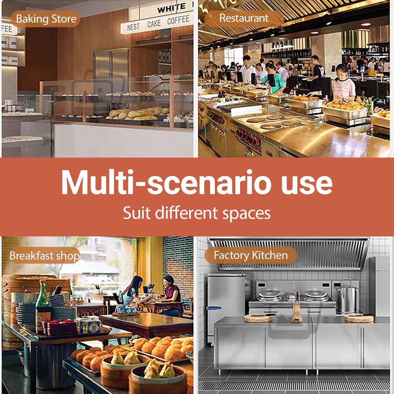 25KG/55LB Commercial Dough Mixer, 110V 2200W Electric Food Flour Mixer Spiral Dough Kneading Machine, with 90 Degree Tilt Rotary Bowl, for Kitchen and Restaurant