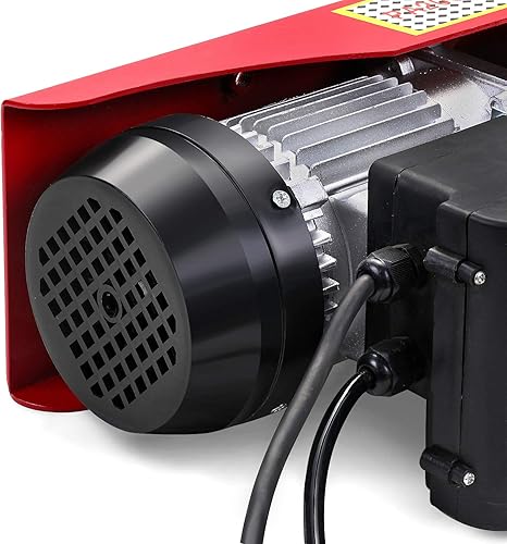 Miniatura 5 de LIMICAR Polipasto de 2200 libras sistema de polea de control remoto polipasto eléctrico de 110 V polipasto de garaje polipasto de techo duro para