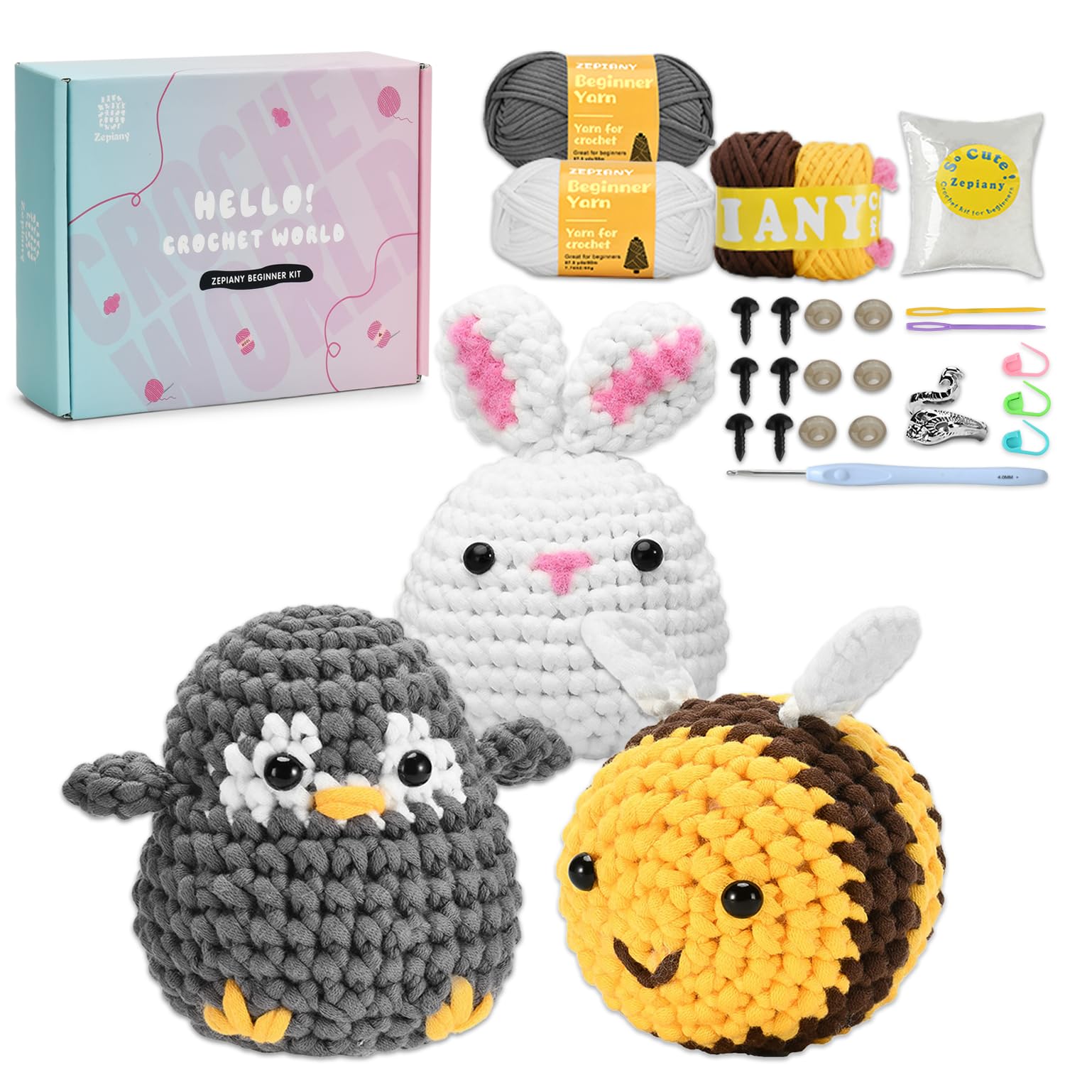 Zepiany Crochet Kit - crochet kits | Mubboo