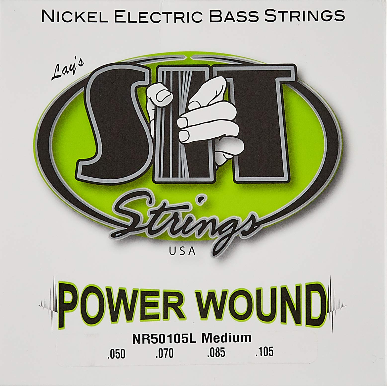 SIT Strings NR50105L Set De 4 Cordes Pour Basse Moyenne Nickel 50-70-85-105
