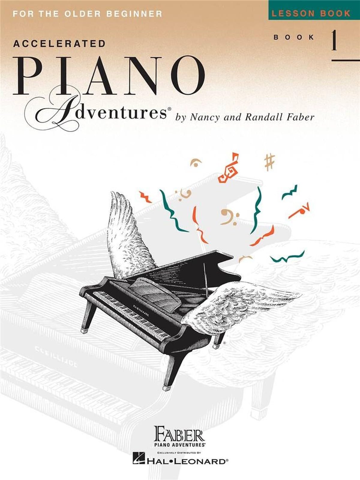 Accelerated Piano Adventures for the Older Beginner: Intermediate Lesson Book 1 | Nancy and Randall Faber | Piano Sheet Music for Adult Beginners with ... Lesson Book 1, International Edition: 01