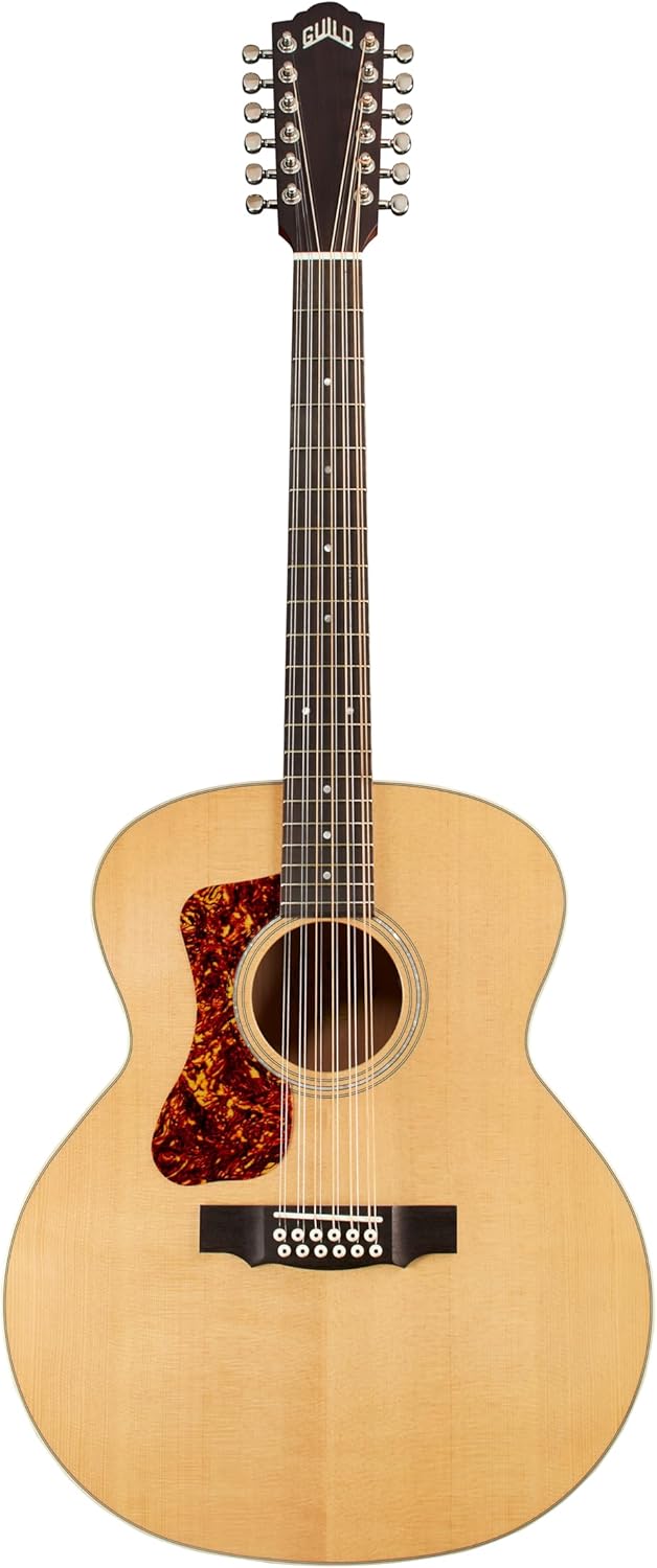 Guild F-2512E Maple Jumbo 12-String Acoustic LH