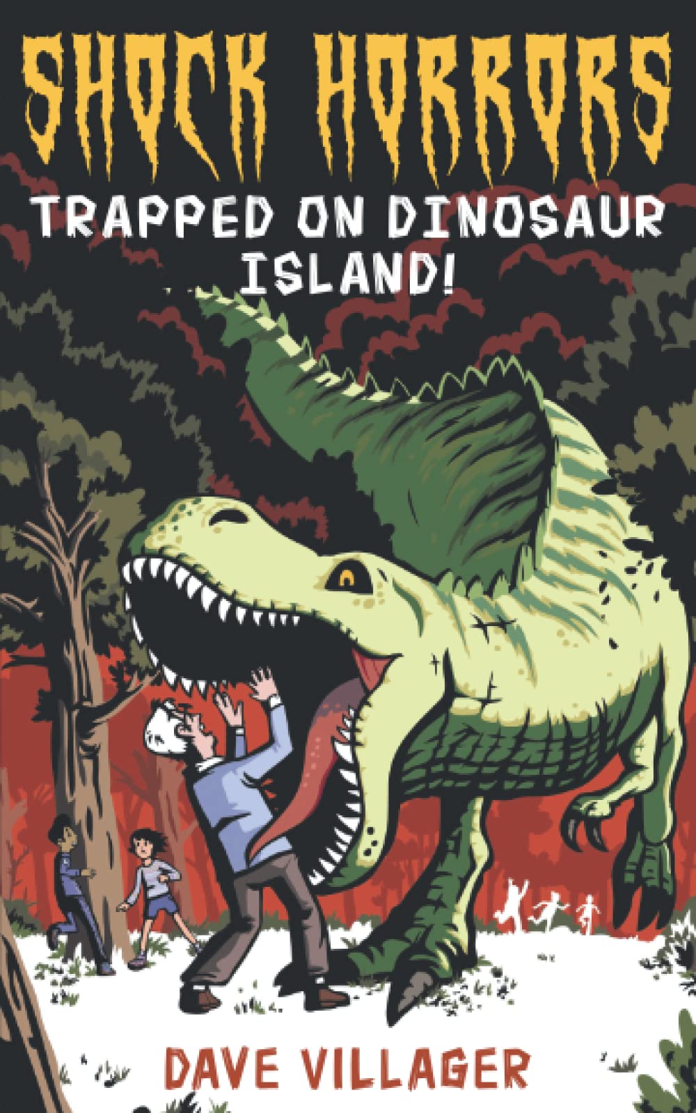Trapped on Dinosaur Island!: A Middle Grade Horror Story (Shock Horrors)