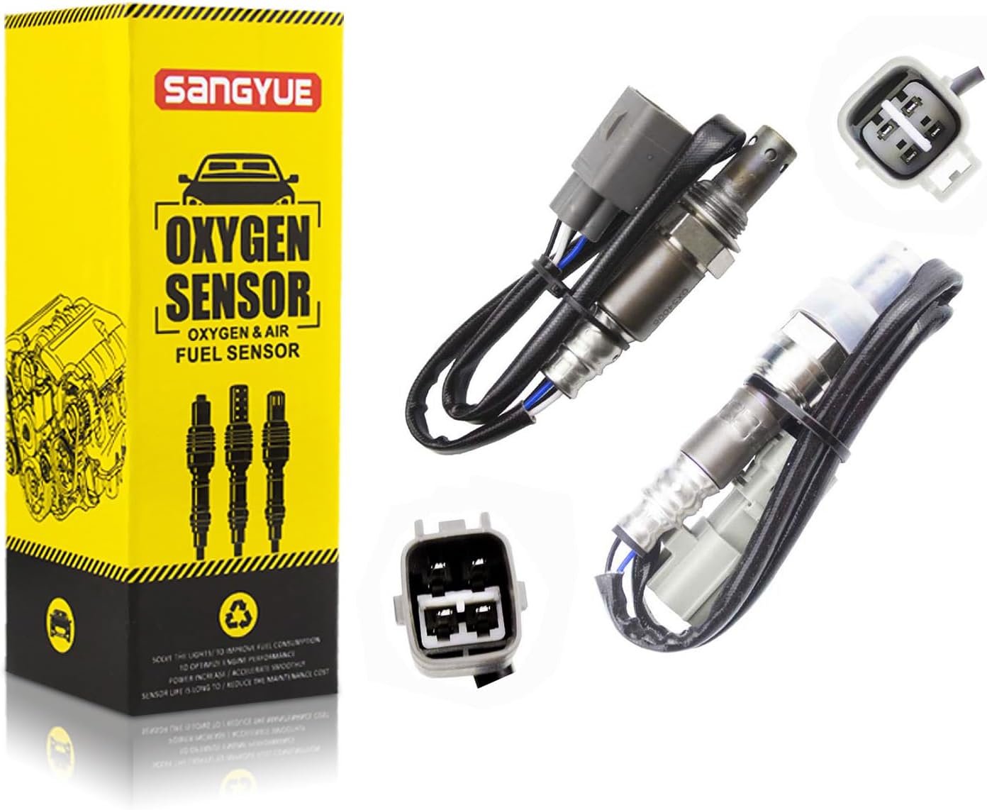 2X Oxygen O2 Sensor for 2010-2011 Toyota Prius 1.8L Upstream + Downstream