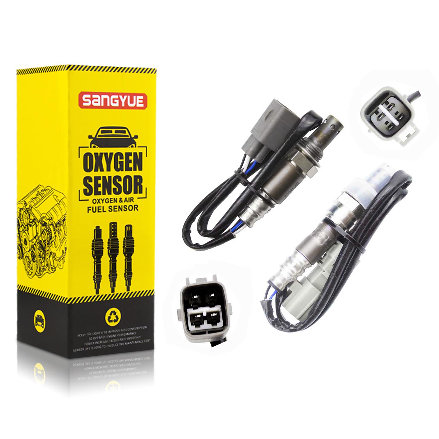2X Oxygen O2 Sensor for 2010-2011 Toyota Prius 1.8L Upstream + Downstream