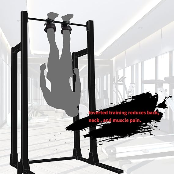 Anti Gravity Inversion Hang Up Boots: Gravity Boots Hanging Upside Down for Inversion Decompression Stretching Back & Abdominal Exercise Home Gym