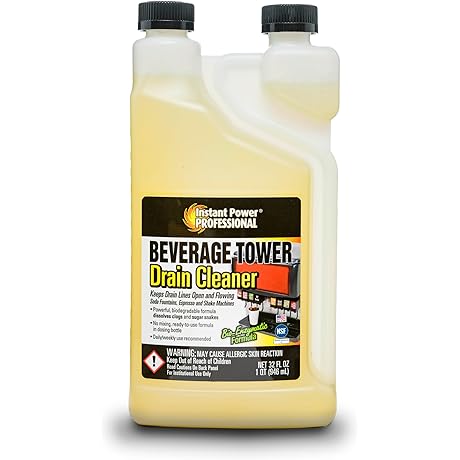 Professional Beverage Tower Drain Cleaner Professional Beverage Tower Drain Cleaner For Keg...