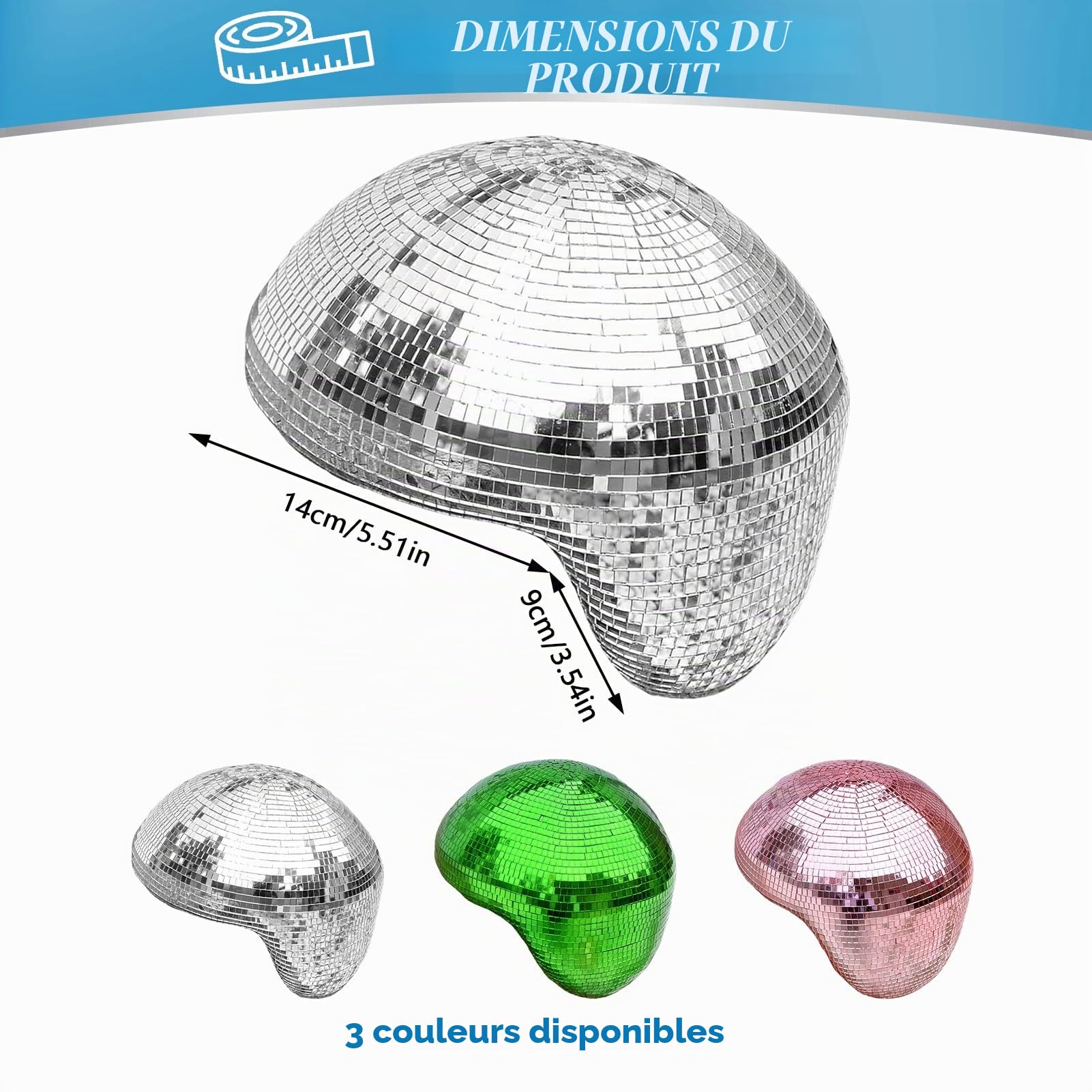 Boule disco pour enfants, décoration boule disco fondue, boules de disco, décoration miroir, boule disco, boule disco, boule disco, boule à miroir, boule de discothèque, petite boule disco