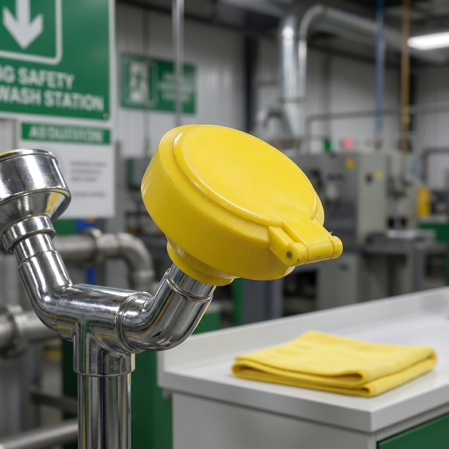 Toddmomy Eyewash Spray Head for Lab Sink - M 14 Eye Wash Units Eyewash Spray Nozzle Sink Accessory - Nozzle for Workshop Eye Cleaning Device