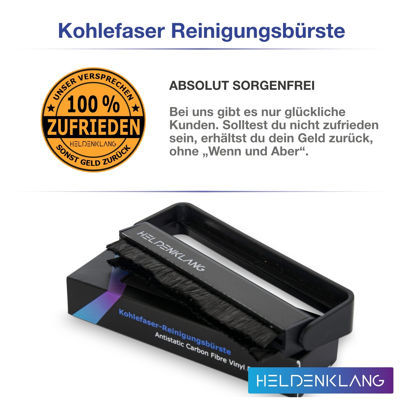 Spazzolino Pulizia Aghi Giradischi | Spazzola Per Puntina Vinile | Pulitore Dischi In Vinile | Accessorio Antistatico Per Appassionati - Foto 3