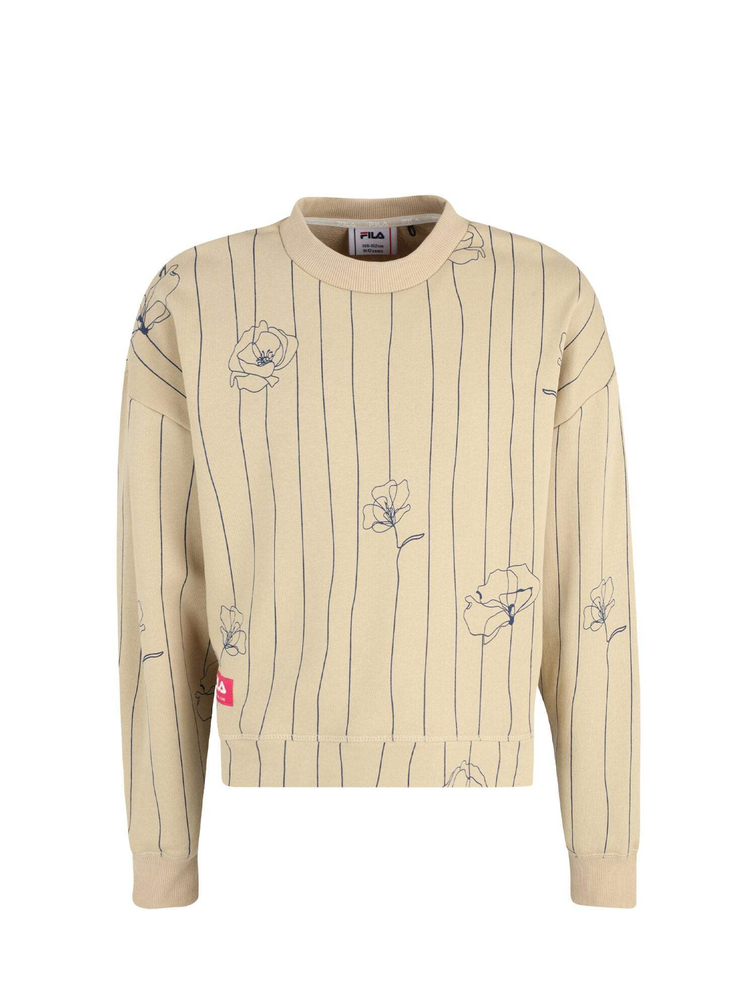Sweat Fila FAT0288 Beige Molletonné pour un Confort Quotidien - 4
