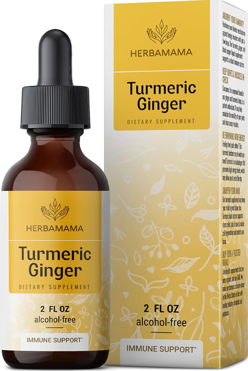 Turmeric Ginger Drops Organic Turmeric Ginger w/Black