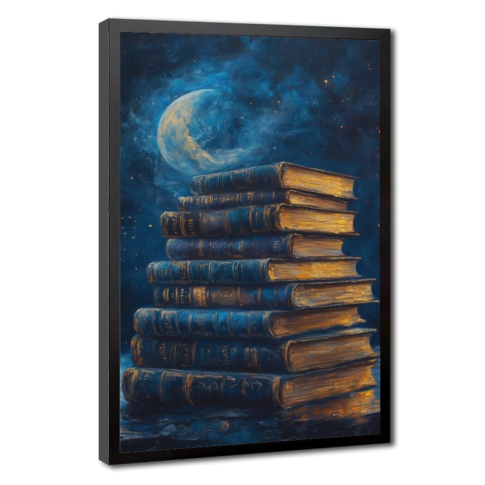 Bareronor Bookish Canvas Poster for Dorm Room Decor Gift