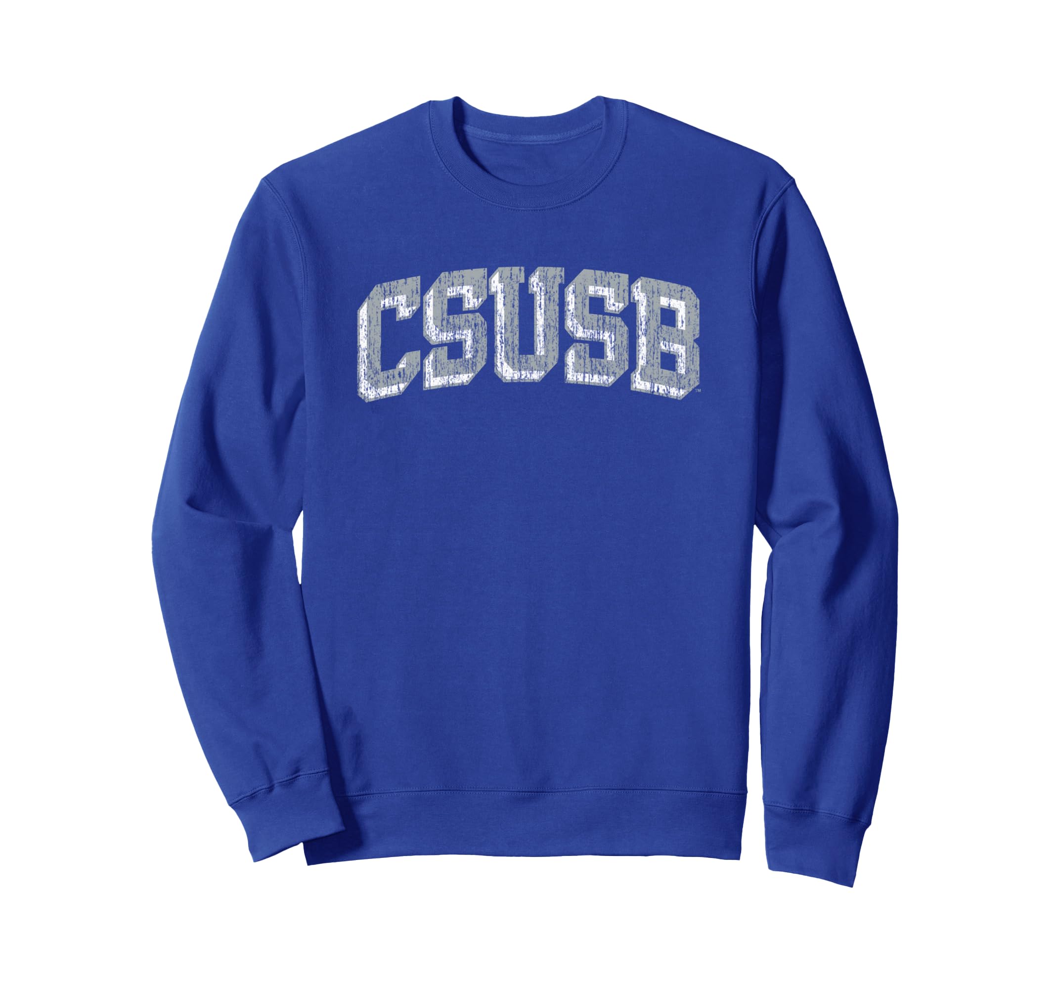 Cal State San Bernardino Coyotes Vintage Block Royal Blue Sweatshirt