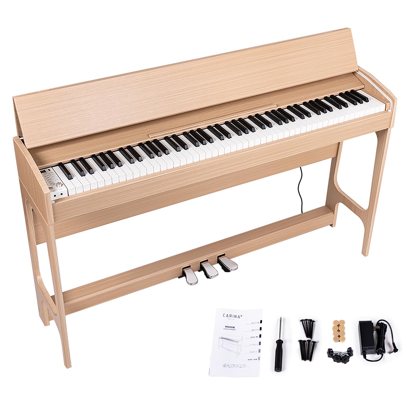 Amazon | Carina 電子ピアノ 88鍵盤 キーボード ハンマーアクション