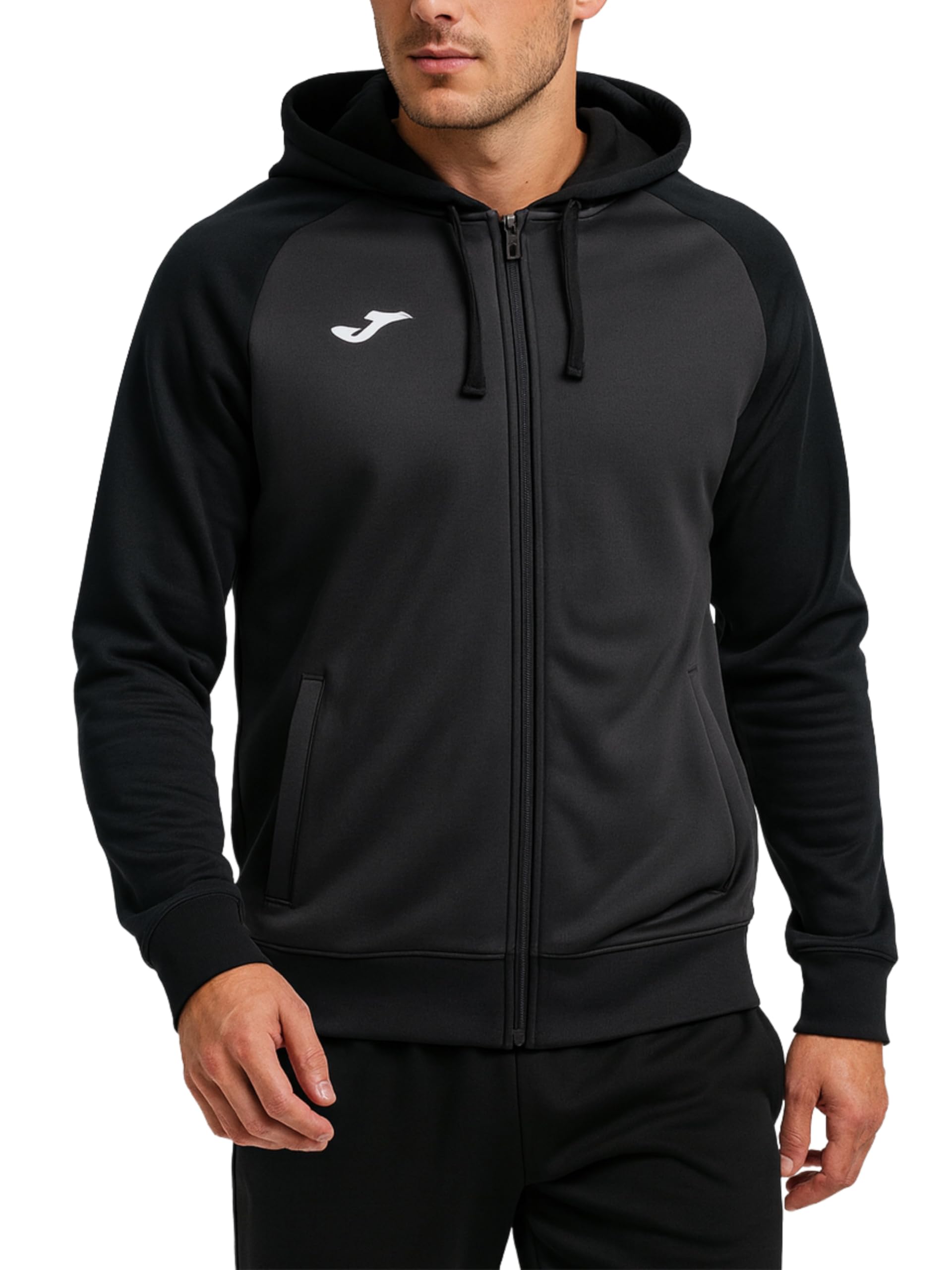Joma Herren Trainingsanzug, 6XS - 3XL - Chándal Jacke mit Reißverschluss und schmal geschnittene Hose, beide mit Taschen – Ideal für Training und den Alltag