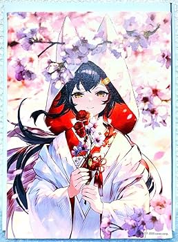 Amazon.co.jp: ホロ ライブ 大神ミオ 活動二周年記念 キャンバス