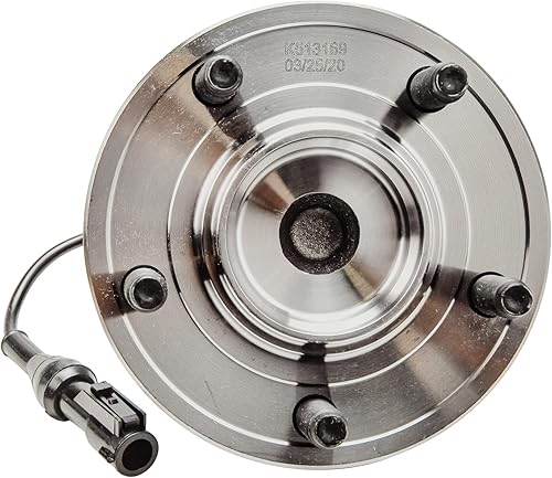 Miniatura 6 de Detroit Axle - Buje de rodamiento de rueda delantera 2WD para Jaguar S-Type XJ8 XF XJR, Cojinete de rueda y reemplazo del conjunto del cubo