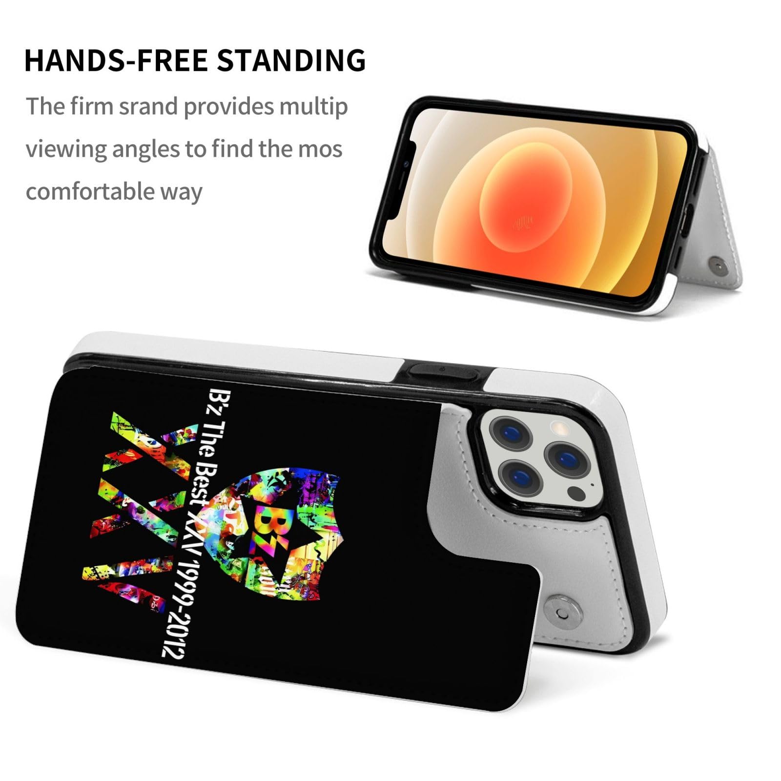 Amazon.co.jp: B'Z ロックバンド Iphone12 Pro ケース 手帳型 Iphone12