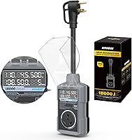 Vista 1 de Kohree Protector contra sobretensiones RV de 30 amperios, 18000 julios, protección contra sobretensiones de sobretensión, adaptador de enchufe RV