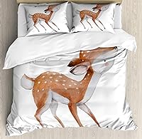 Vista 318 de Ambesonne Juego de funda de edredón de baloncesto, silueta de jugador de baloncesto, promoción de campeonato de competencia de atleta, juego de ropa