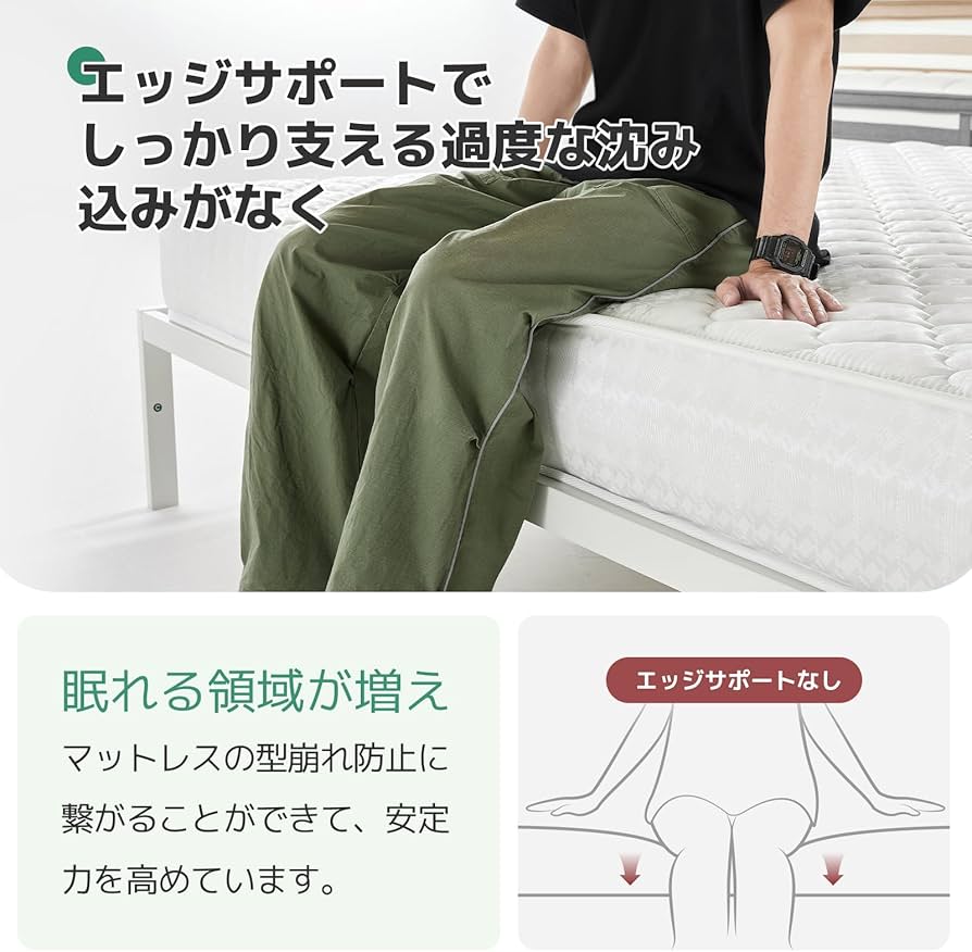 ❤早い者勝ち!!❤Novilla マットレス ダブル 極厚20cm マットレス マットレス ダブル 硬め 極厚20cm ポケットコイル 硬さ180N