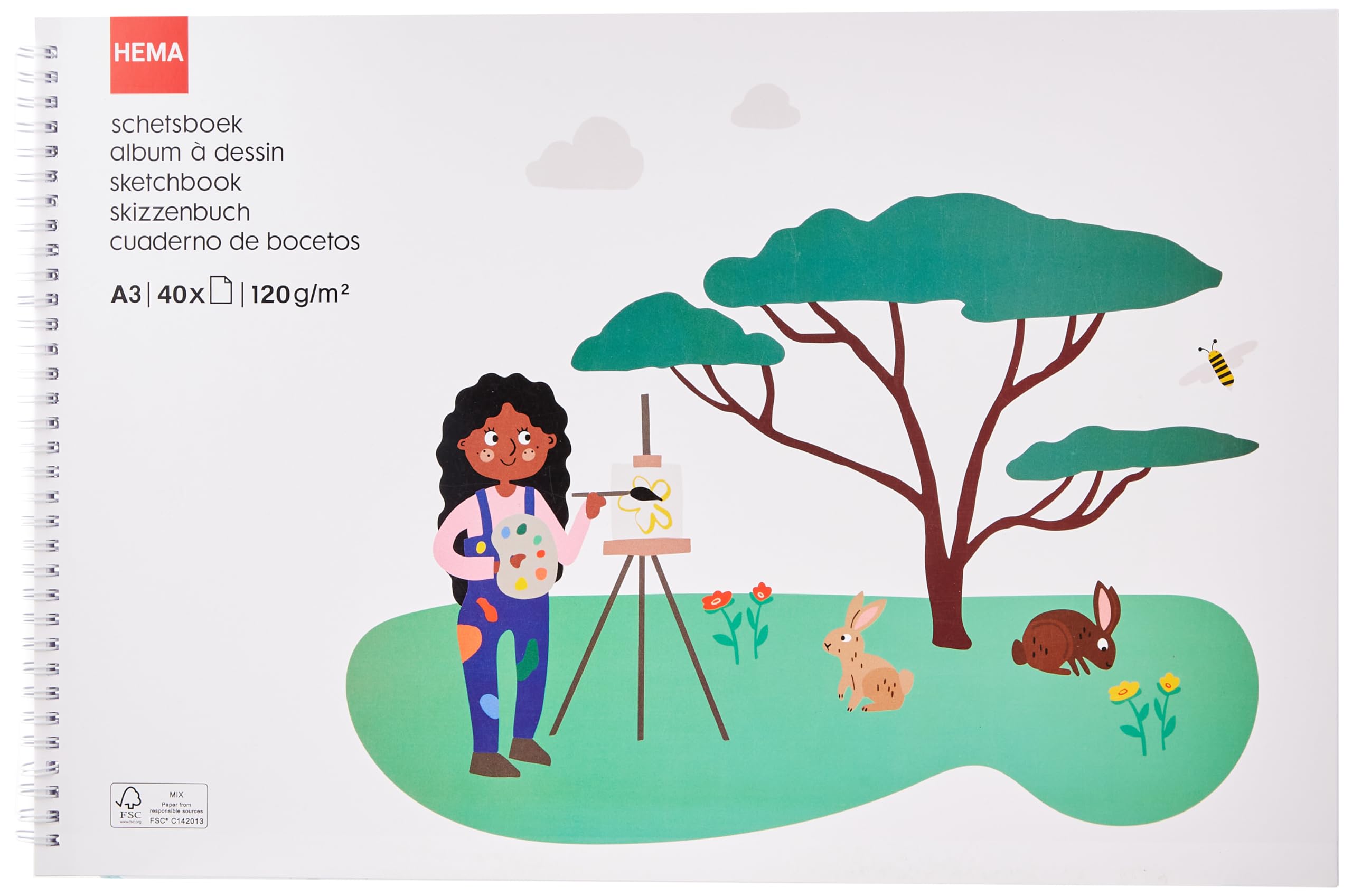 hema100 Page A3 Sketchbook