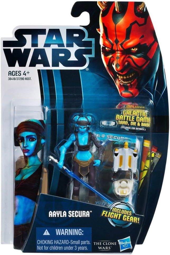 Star Wars Clone Wars Animated 2012 Figure Aayla Secura #14