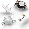 AZ4U 3391913 8318314 3391914 279973 dryer part 8577274 3392519 Dryer Thermostat and Thermal Cut-Off Fuse Kit Replaces WP3391914 WP8577274 WP3392519 3977395 3404151 For Whirlpool, Maytag, Kenmore Dryer