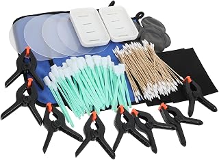 LALAFINA Card Cleaning and Flattening Kit for Trading Cards with Efficient Cleaning Power for Collectors at Home or Office