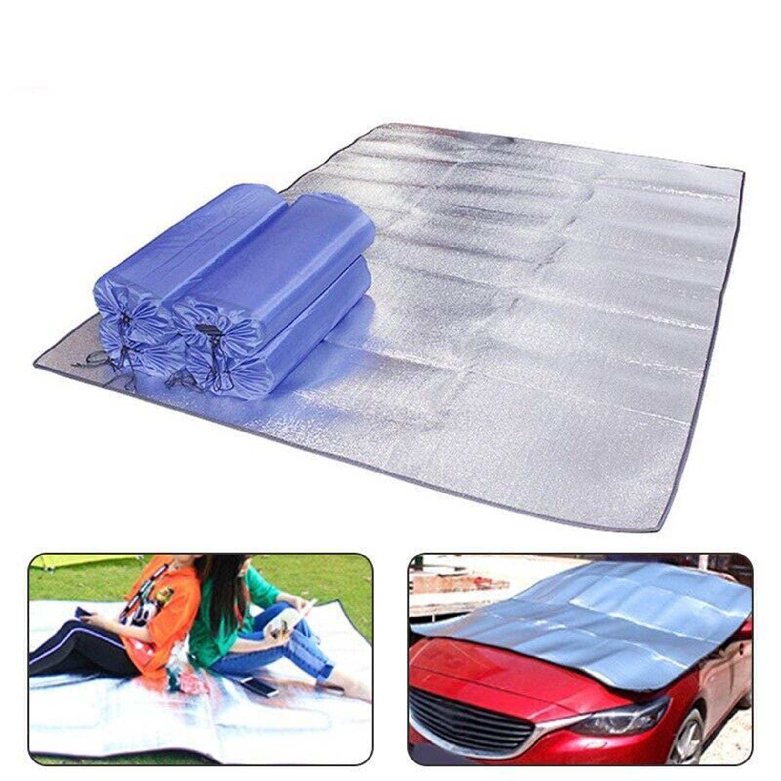 HEZHU Isomatte Unterlage Alu Matte Thermomatte Eva Camping Matte  Schlafmatte Outdoor Silber : Amazon.de: Sport & Freizeit