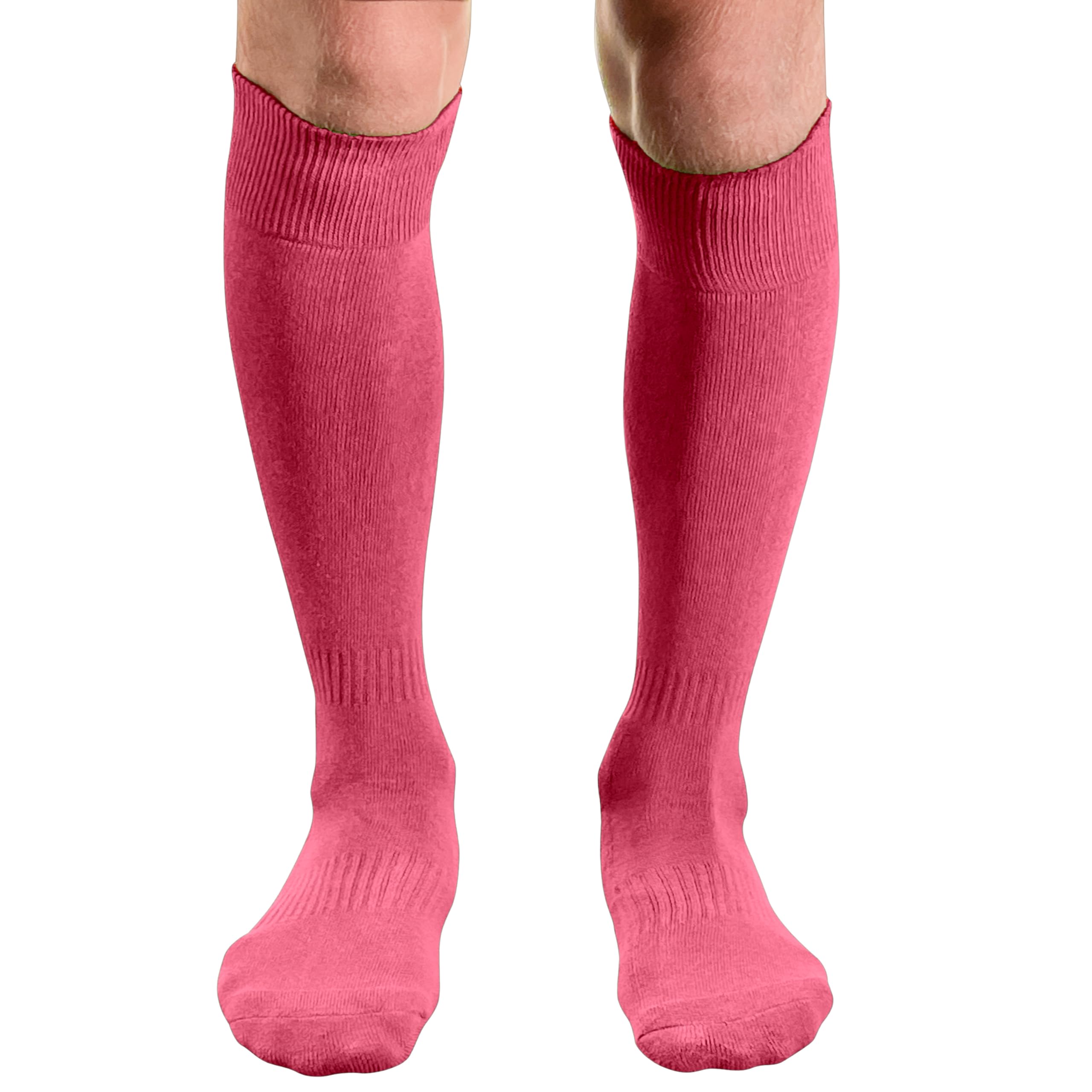 COUVER Cotton Terry-Cushioned Knee High Baseball Softball Multi-Sports Socks, 1 Pair