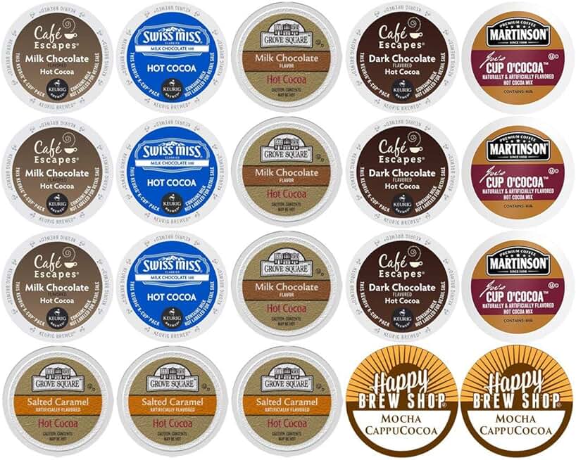 keurig k cups hot chocolate sugar free