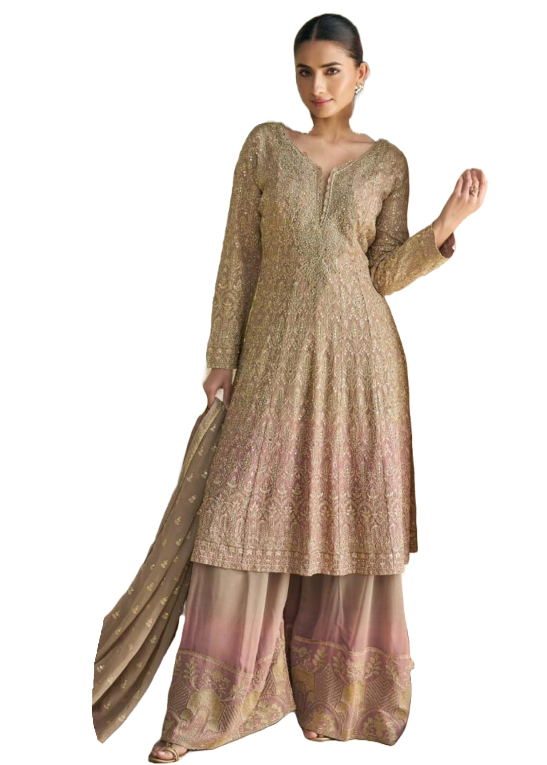 Combinaison Indian 12097 en Georgette : la solution confort pour rester chic - 6