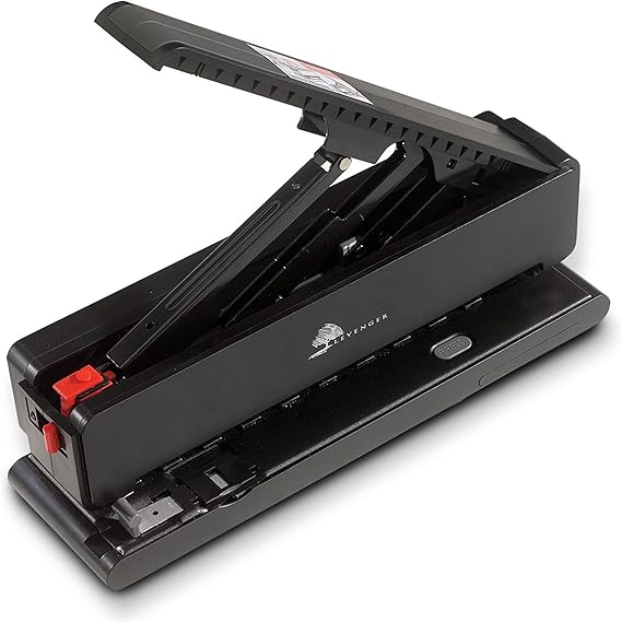 Levenger Circa Leverage Discbound Hole Punch, HeavyDuty