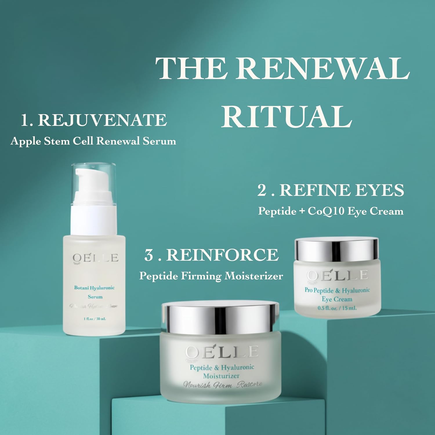 Moisturizer – Advanced Peptide & Hyaluronic Firming Face Cream with Botanical Extracts, Avocado & Jojoba Oil – Hydrating, Anti-Aging, Fragrance-Free for All Skin Types - Image 5